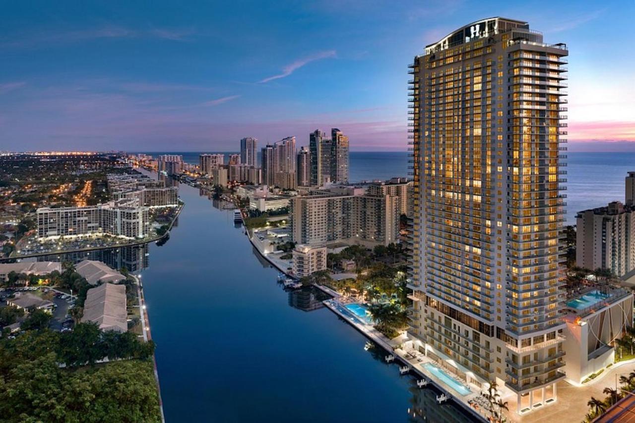 Hyde Beach House - Luxury 2-Bedroom - Gorgeous View - Resort Amenities - Rooftop Pool - Hot Tub - Tennis Court - Minutes To The Ocean Hollywood Exterior photo