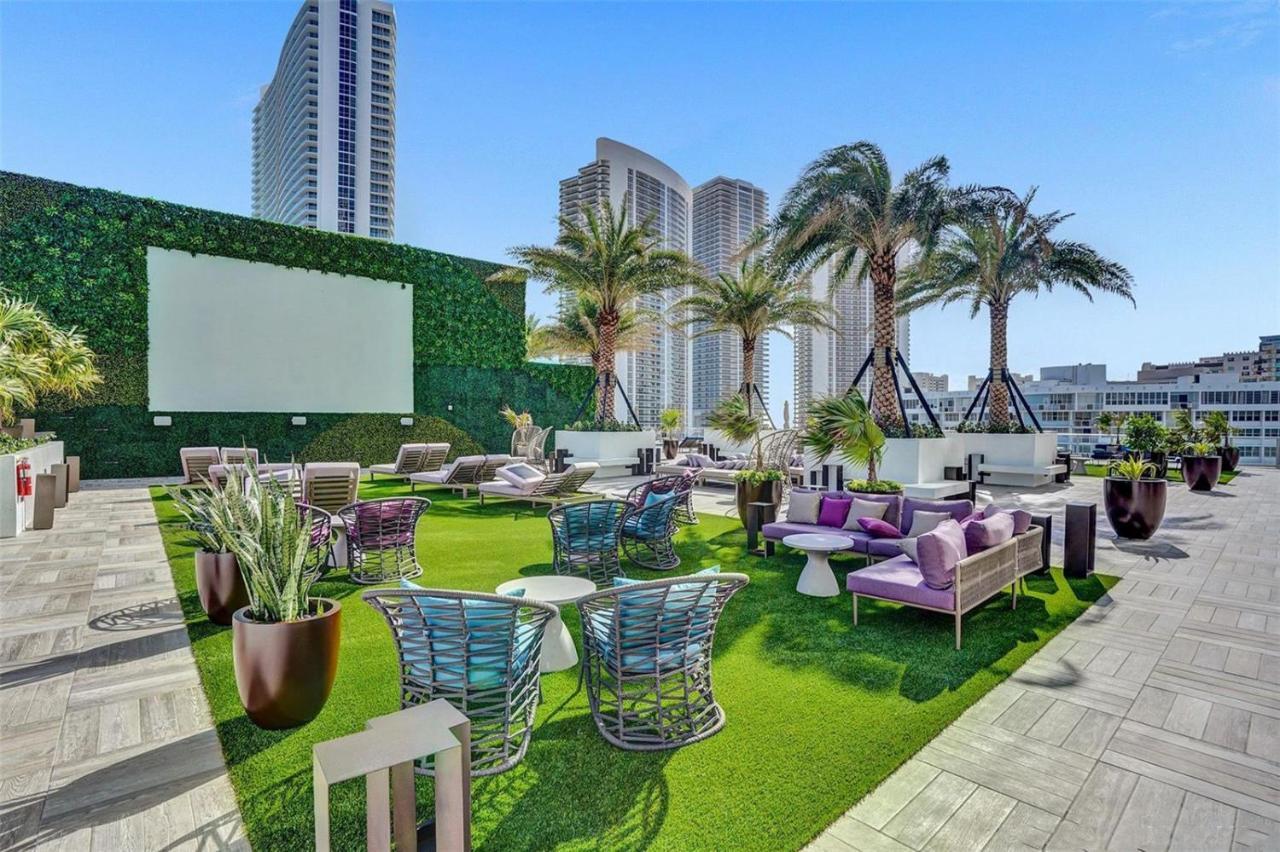 Hyde Beach House - Luxury 2-Bedroom - Gorgeous View - Resort Amenities - Rooftop Pool - Hot Tub - Tennis Court - Minutes To The Ocean Hollywood Exterior photo