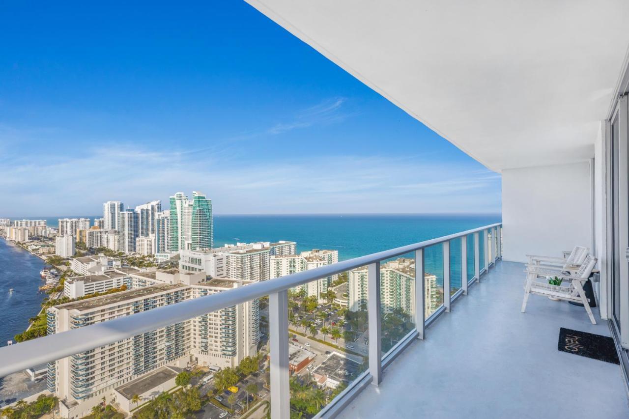 Hyde Beach House - Luxury 2-Bedroom - Gorgeous View - Resort Amenities - Rooftop Pool - Hot Tub - Tennis Court - Minutes To The Ocean Hollywood Exterior photo