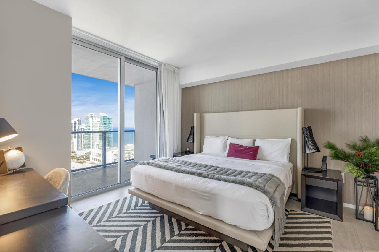 Hyde Beach House - Luxury 2-Bedroom - Gorgeous View - Resort Amenities - Rooftop Pool - Hot Tub - Tennis Court - Minutes To The Ocean Hollywood Exterior photo