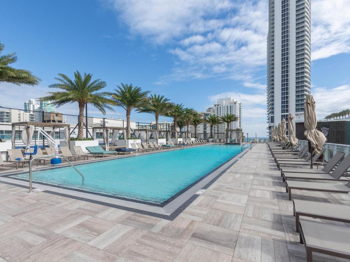Hyde Beach House - Luxury 2-Bedroom - Gorgeous View - Resort Amenities - Rooftop Pool - Hot Tub - Tennis Court - Minutes To The Ocean Hollywood Exterior photo