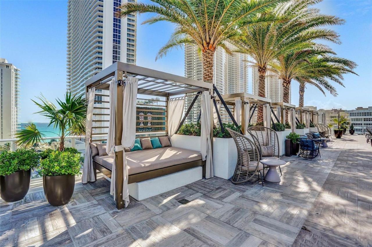 Hyde Beach House - Luxury 2-Bedroom - Gorgeous View - Resort Amenities - Rooftop Pool - Hot Tub - Tennis Court - Minutes To The Ocean Hollywood Exterior photo