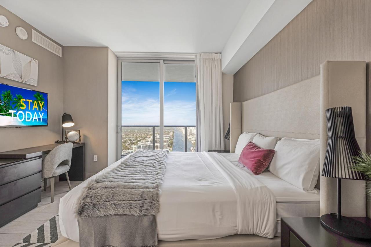 Hyde Beach House - Luxury 2-Bedroom - Gorgeous View - Resort Amenities - Rooftop Pool - Hot Tub - Tennis Court - Minutes To The Ocean Hollywood Exterior photo